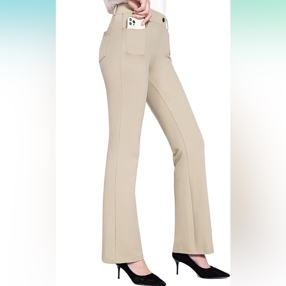 BALEAF NWT Women's Yoga Dress Pants Stretchy Business Casual Pants with Pockets
